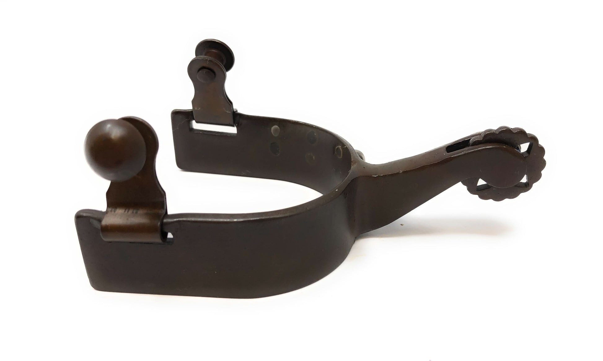 AJ Tack Ladies Antique Brown Star Charm Spurs