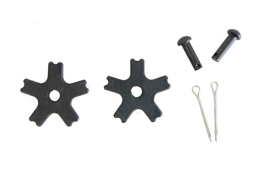 AJ Tack 1 1/4" 5 Point Rowel Package