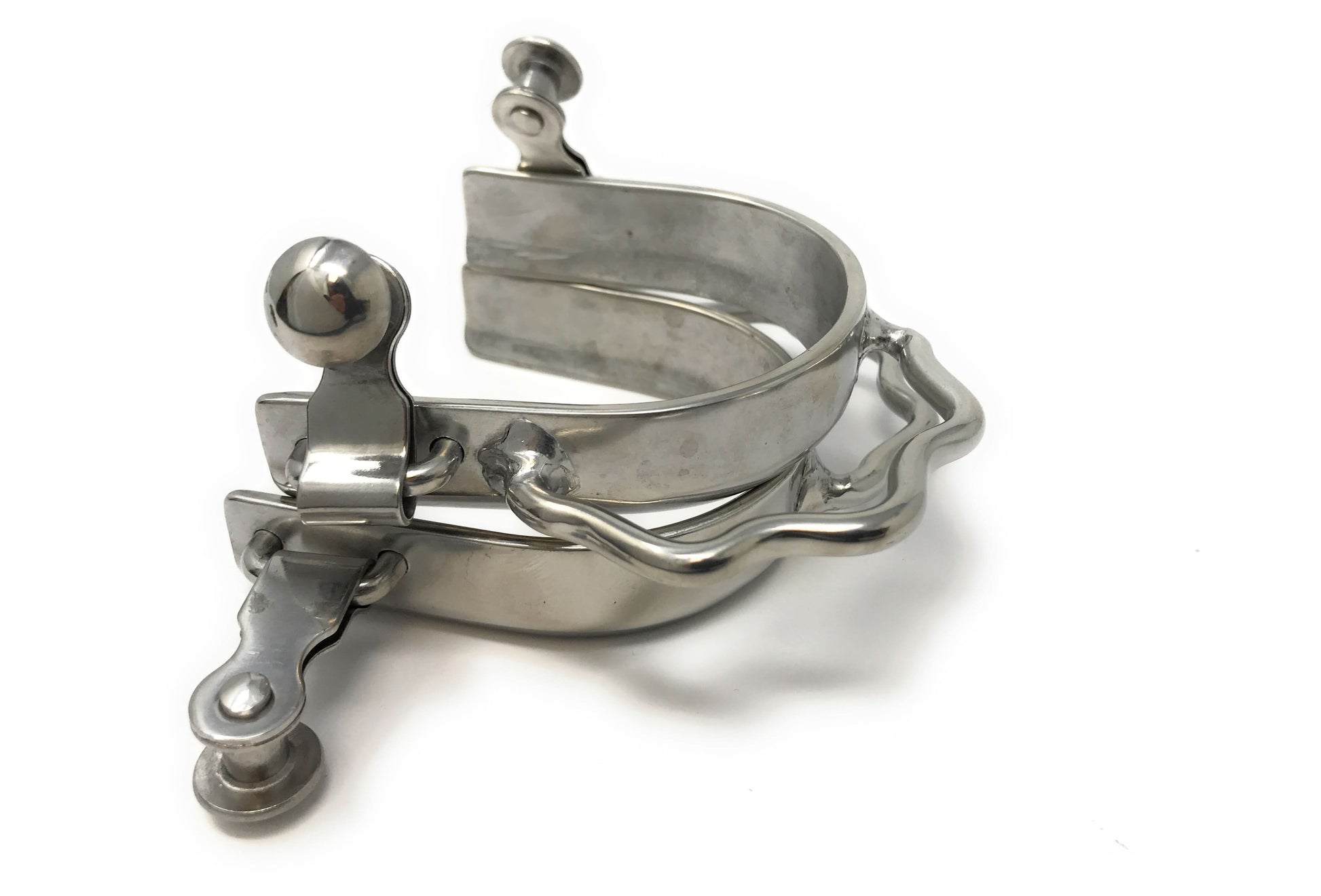 AJ Tack Ladies Stainless Steel Bumper Spurs