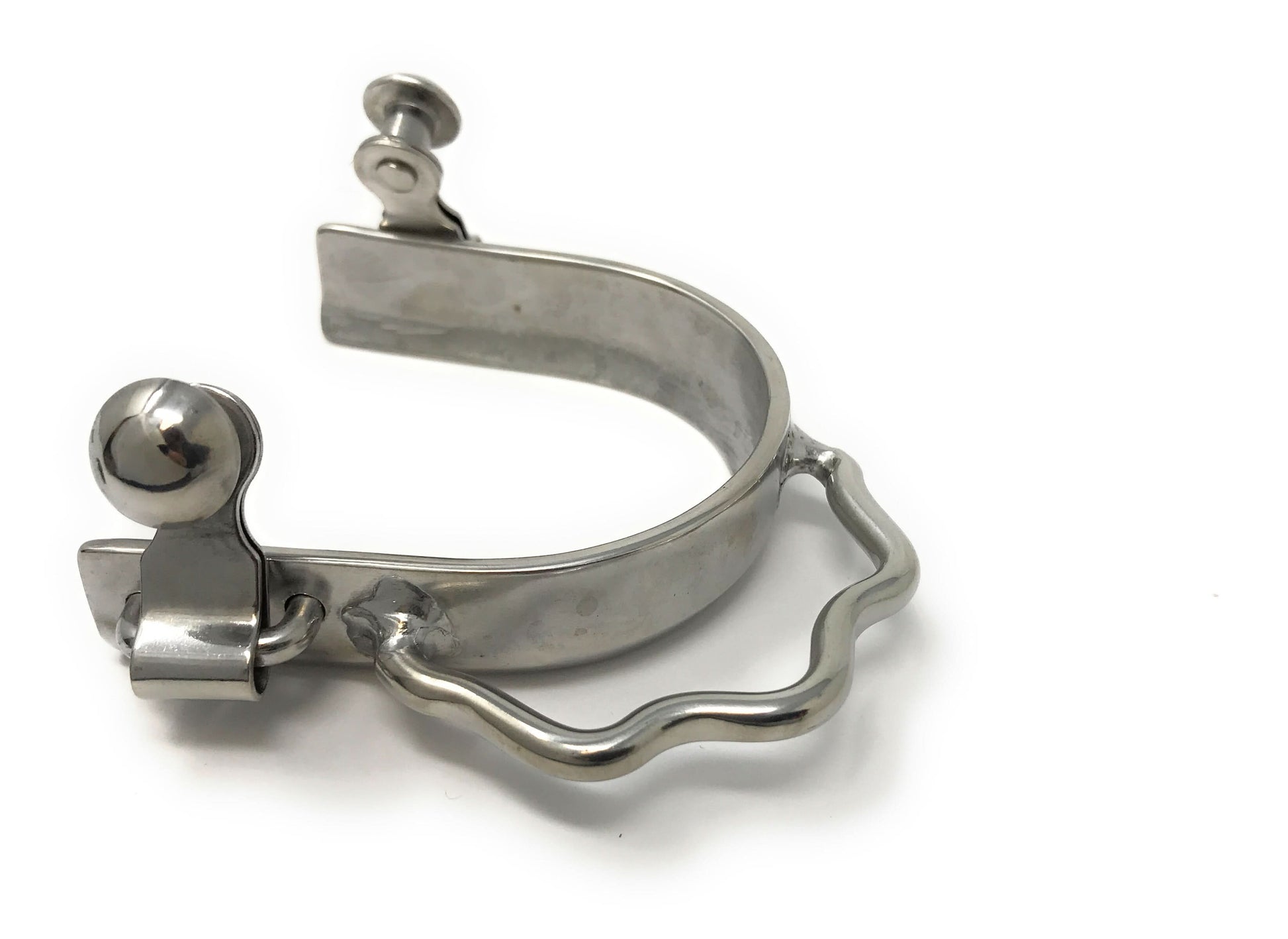 AJ Tack Men's Stainless Steel Bumper Spurs