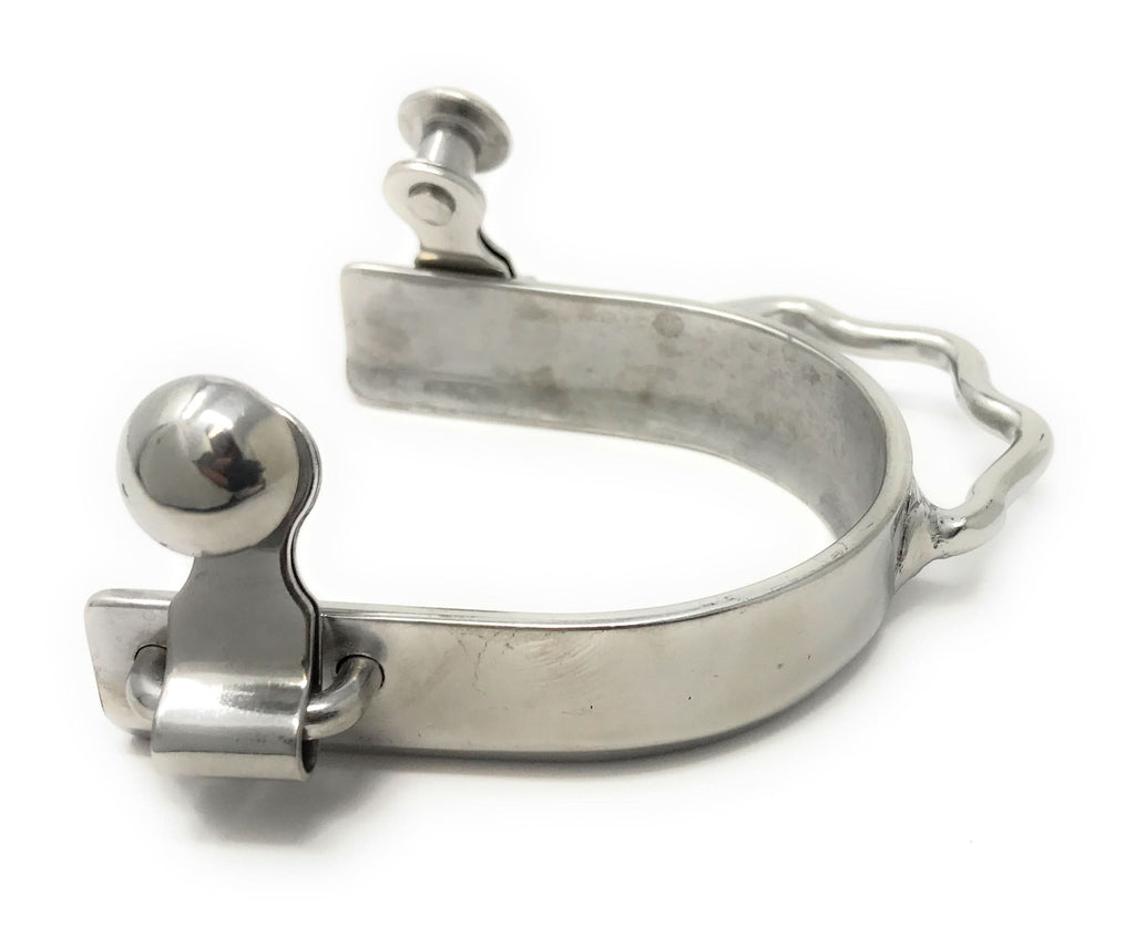 AJ Tack Men's Stainless Steel Bumper Spurs