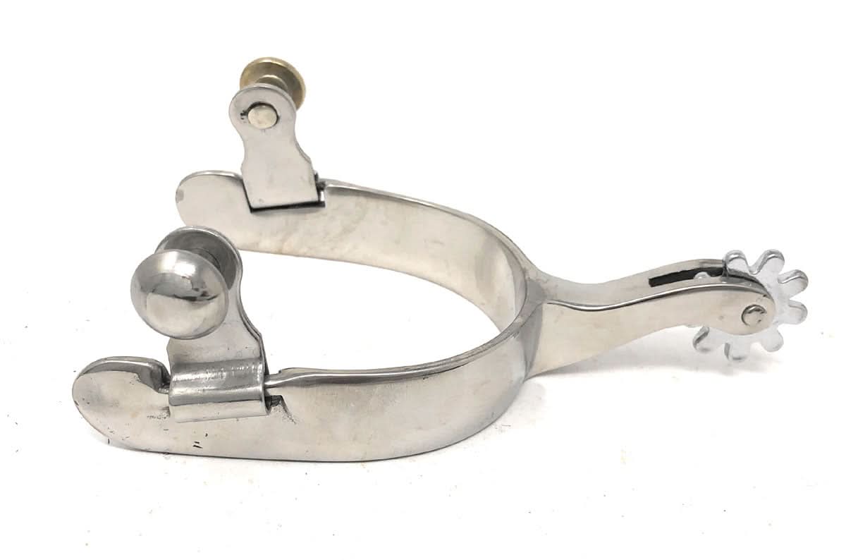 AJ Tack Ladies Stainless Steel Rhinestone Show Spurs