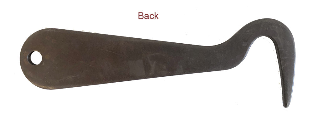 AJ Tack Antique Brown Steel Hoof Pick