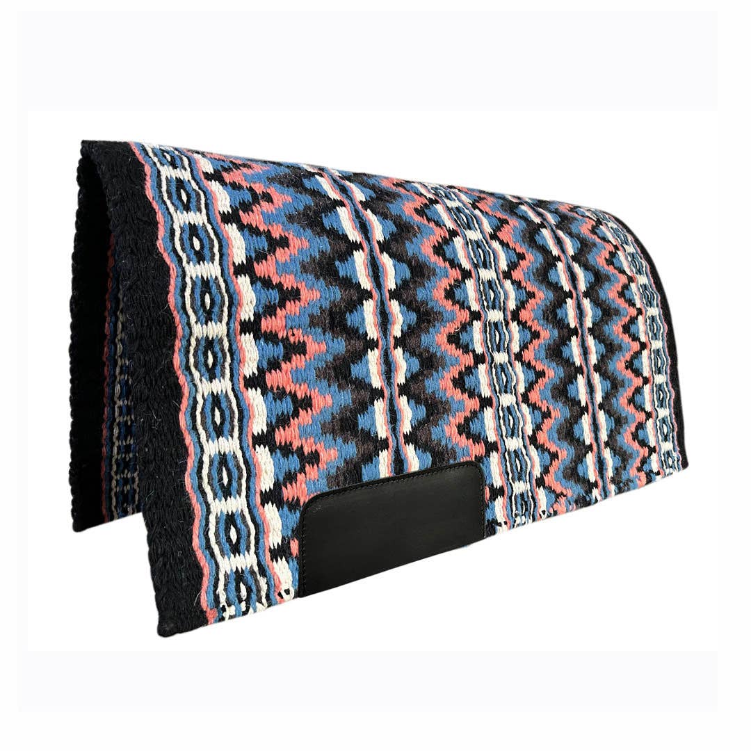 TuffRider Double Weave Western Saddle Blanket 34" X 40": Multi-002 / 34x40
