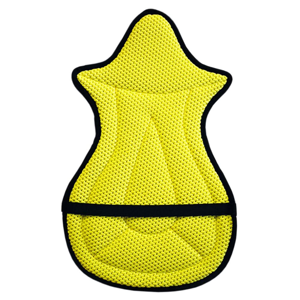 Hilason Anti Slip Cushion Grip Saddle Seat Cover With Cushion Yellow