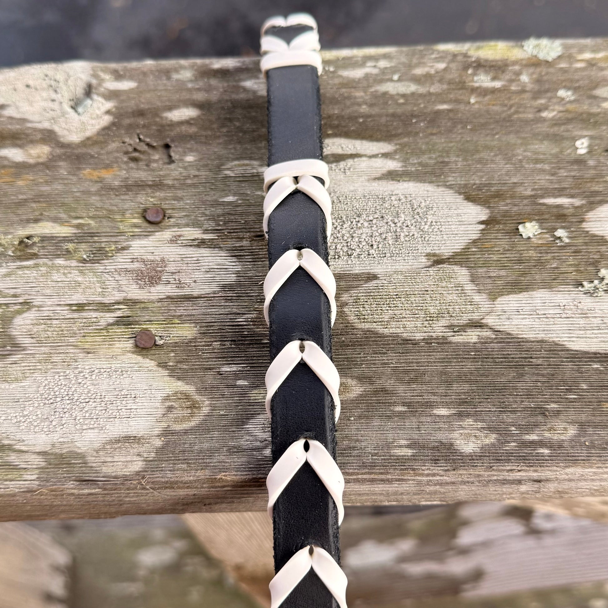Leather Laced Barrel Reins