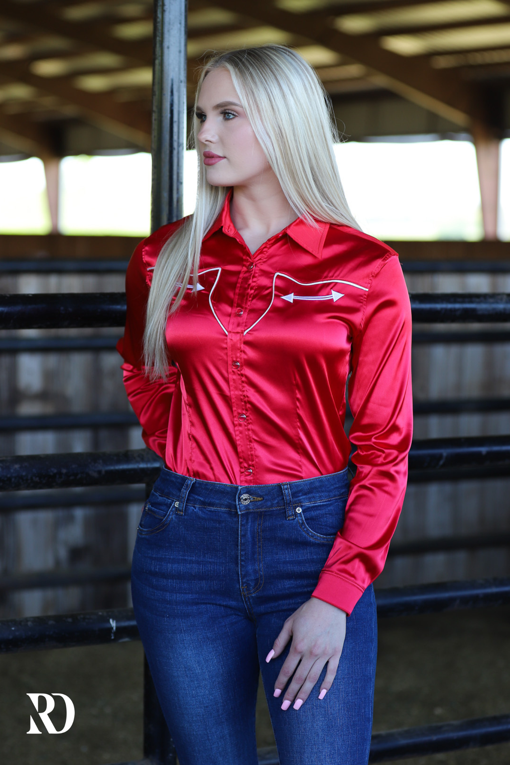 LIBERTY PERFORMANCE SATIN RODEO SHIRT
