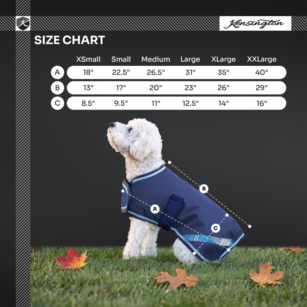 New Winter Dog Coat - 180G Medium Weight - Waterproof & Breathable