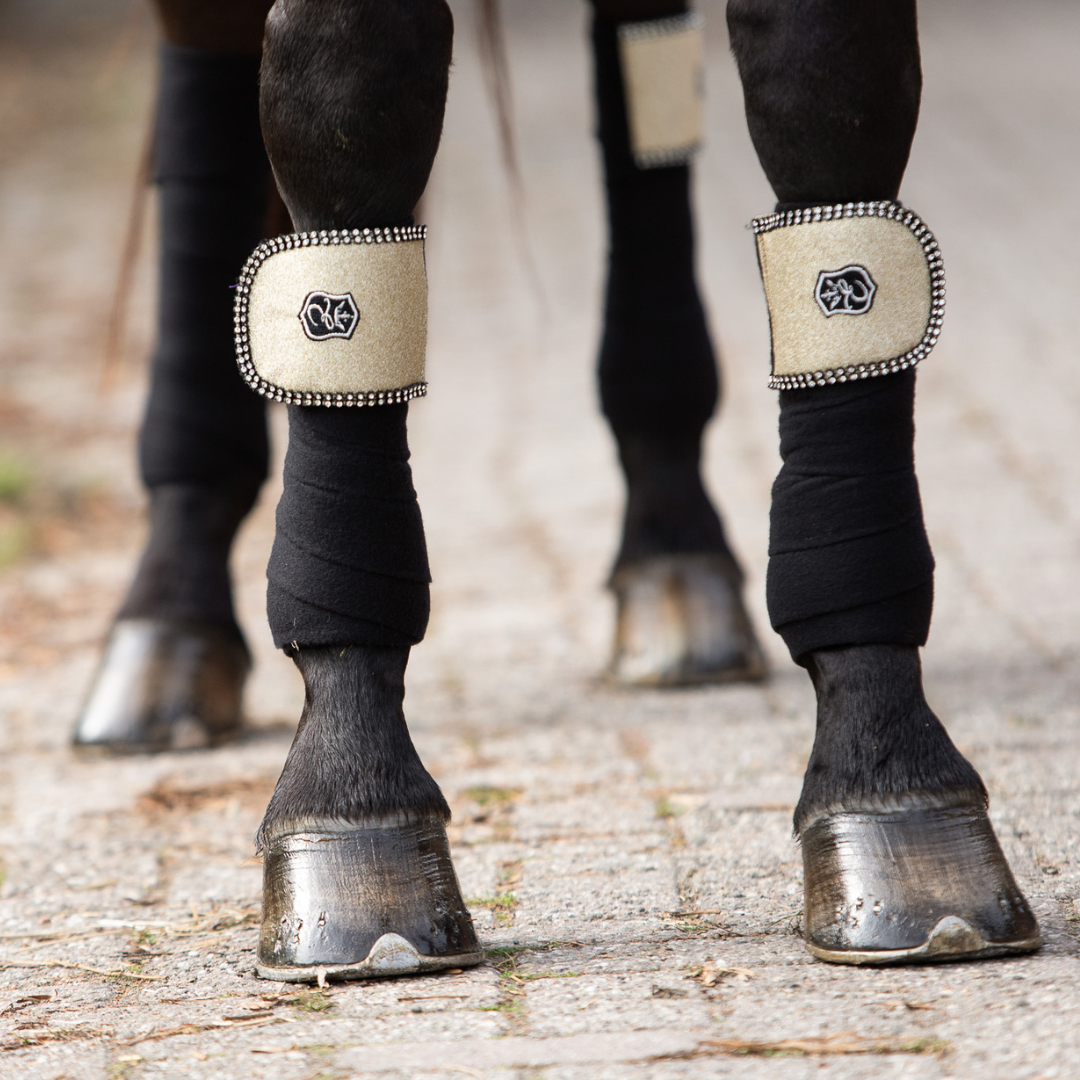 Champagne Polo Wraps