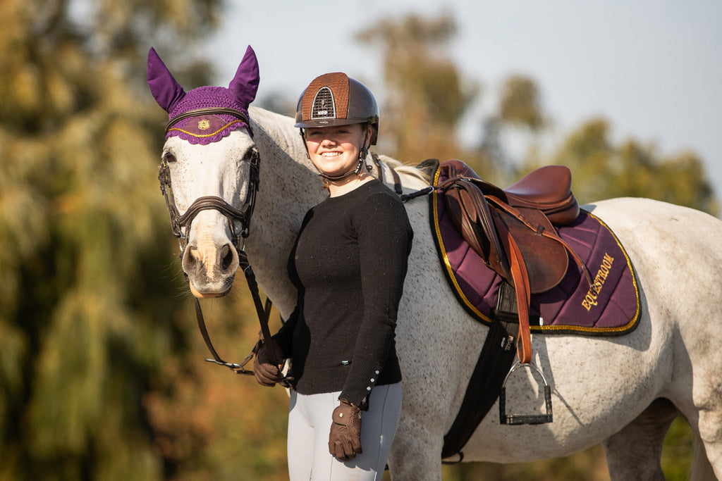 Dark Orchid Saddle Pad