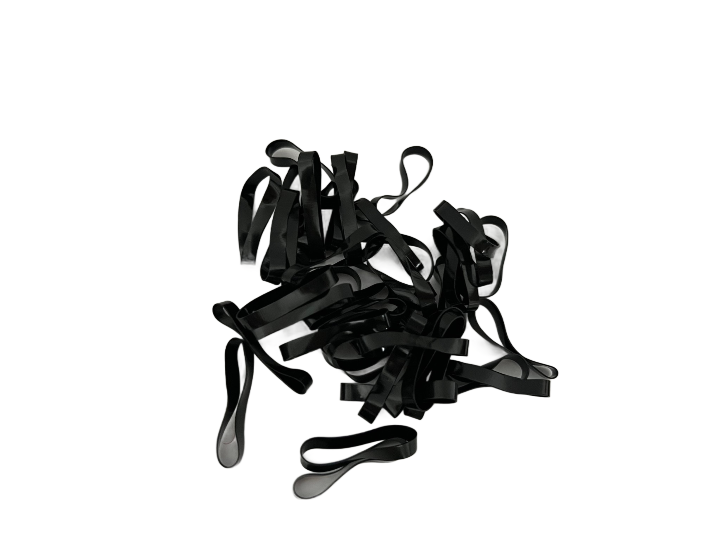 Tuffrider Plaiting-Bands Extra Large/Soft: Black / STD