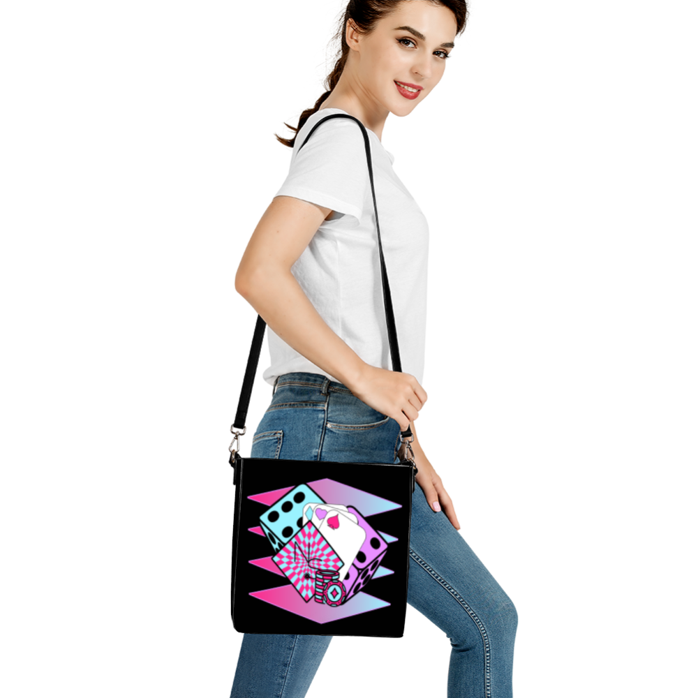 Poker Face Bucket Bag