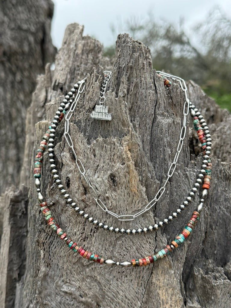 Silver Paperclip Choker