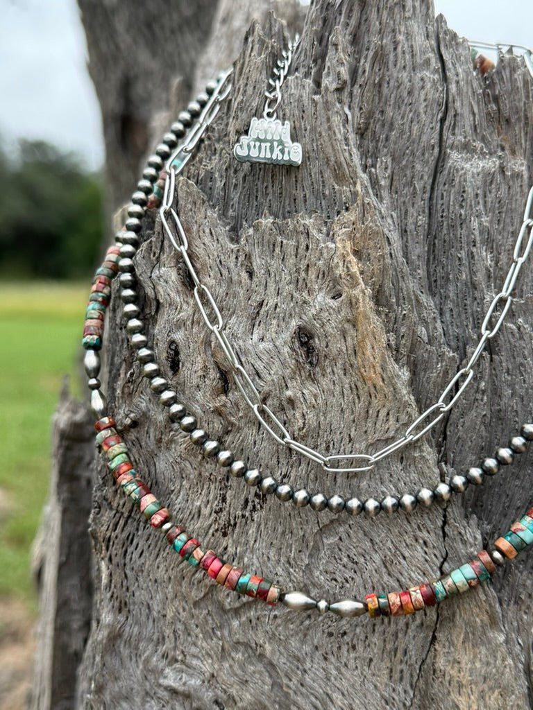 Silver Paperclip Choker