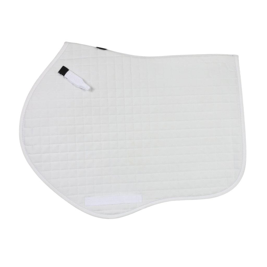 TuffRider Contour Close Contact Saddle Pad-White