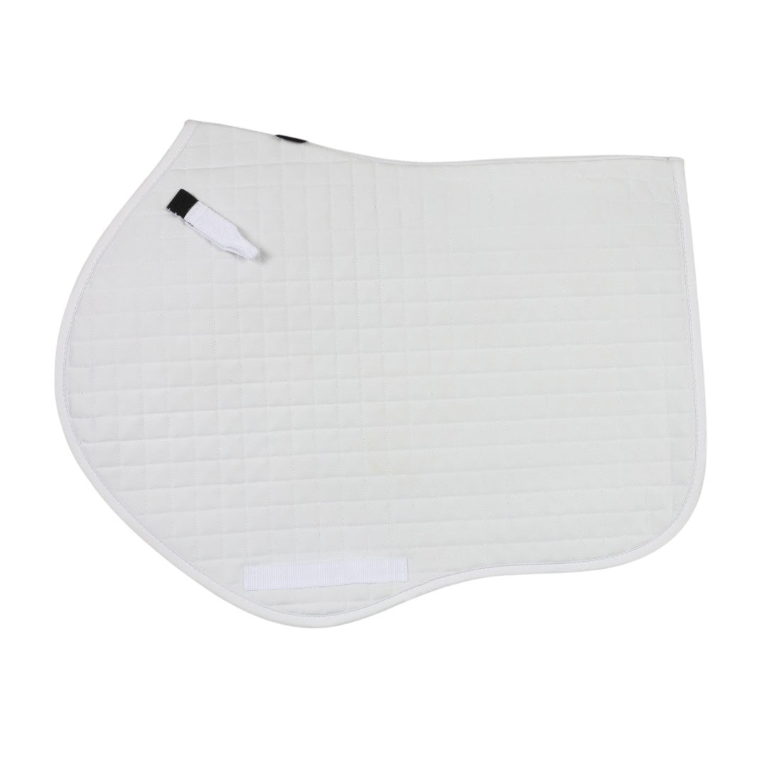 TuffRider Contour Close Contact Saddle Pad-White
