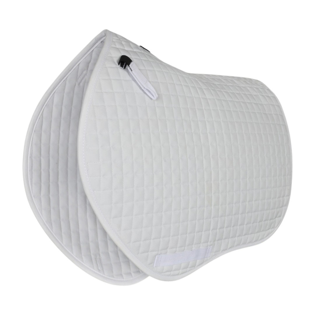 TuffRider Contour Close Contact Saddle Pad-White