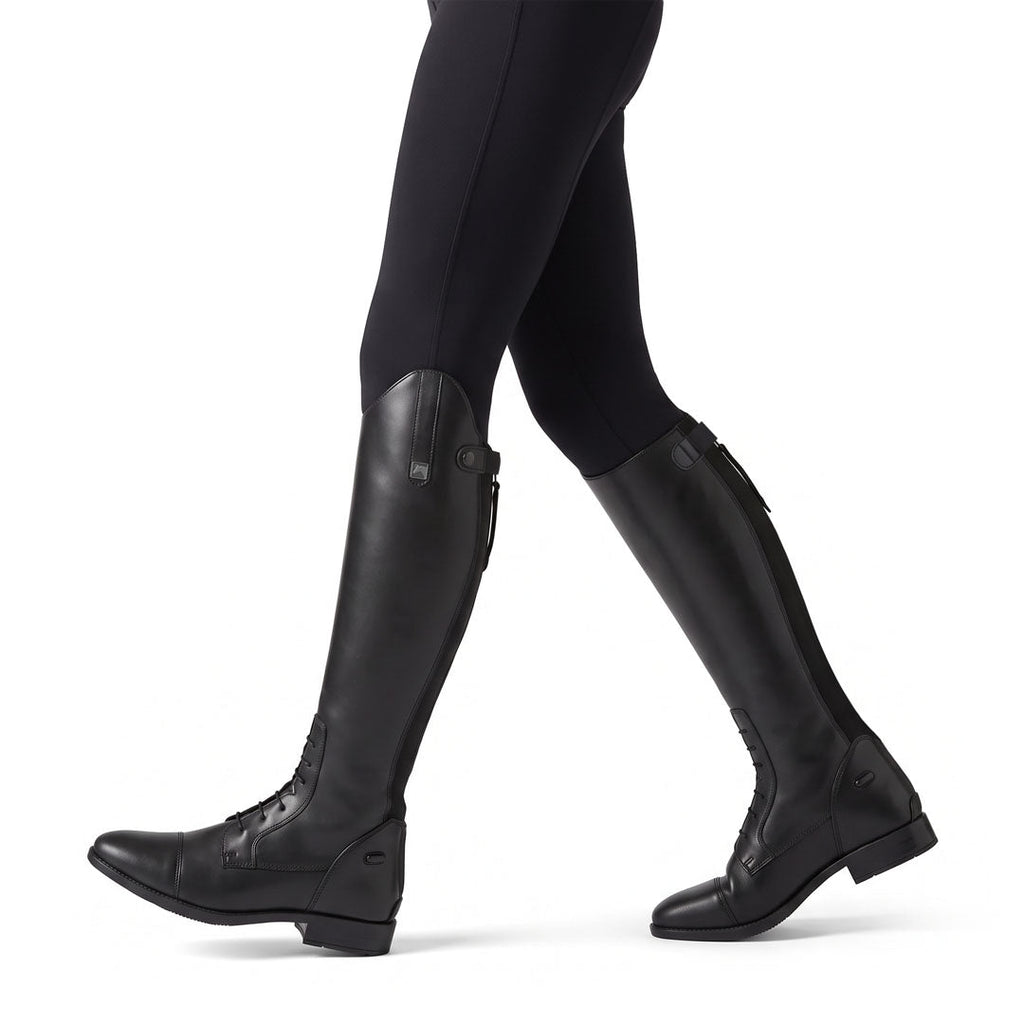 TuffRider Ladies Black DualFlex Vegan Leather Field Boots