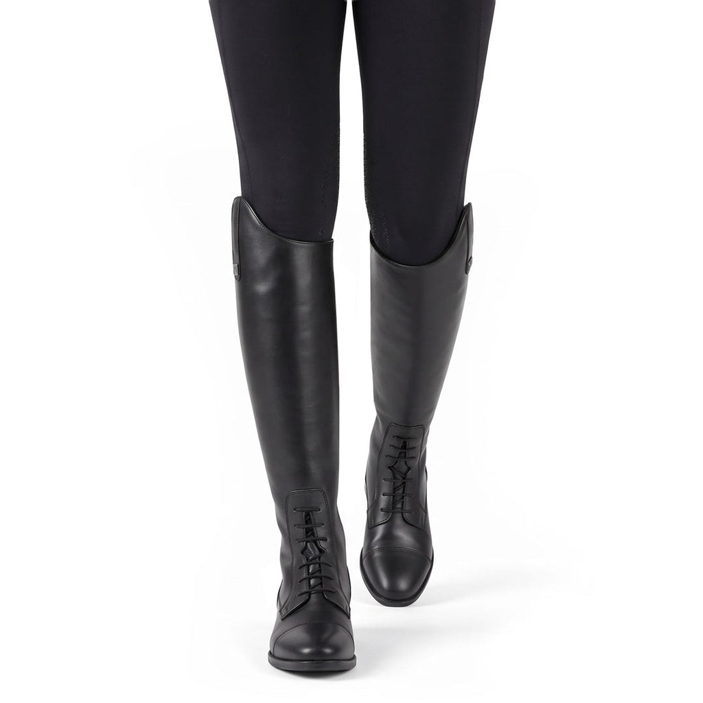 TuffRider Ladies Black DualFlex Vegan Leather Field Boots