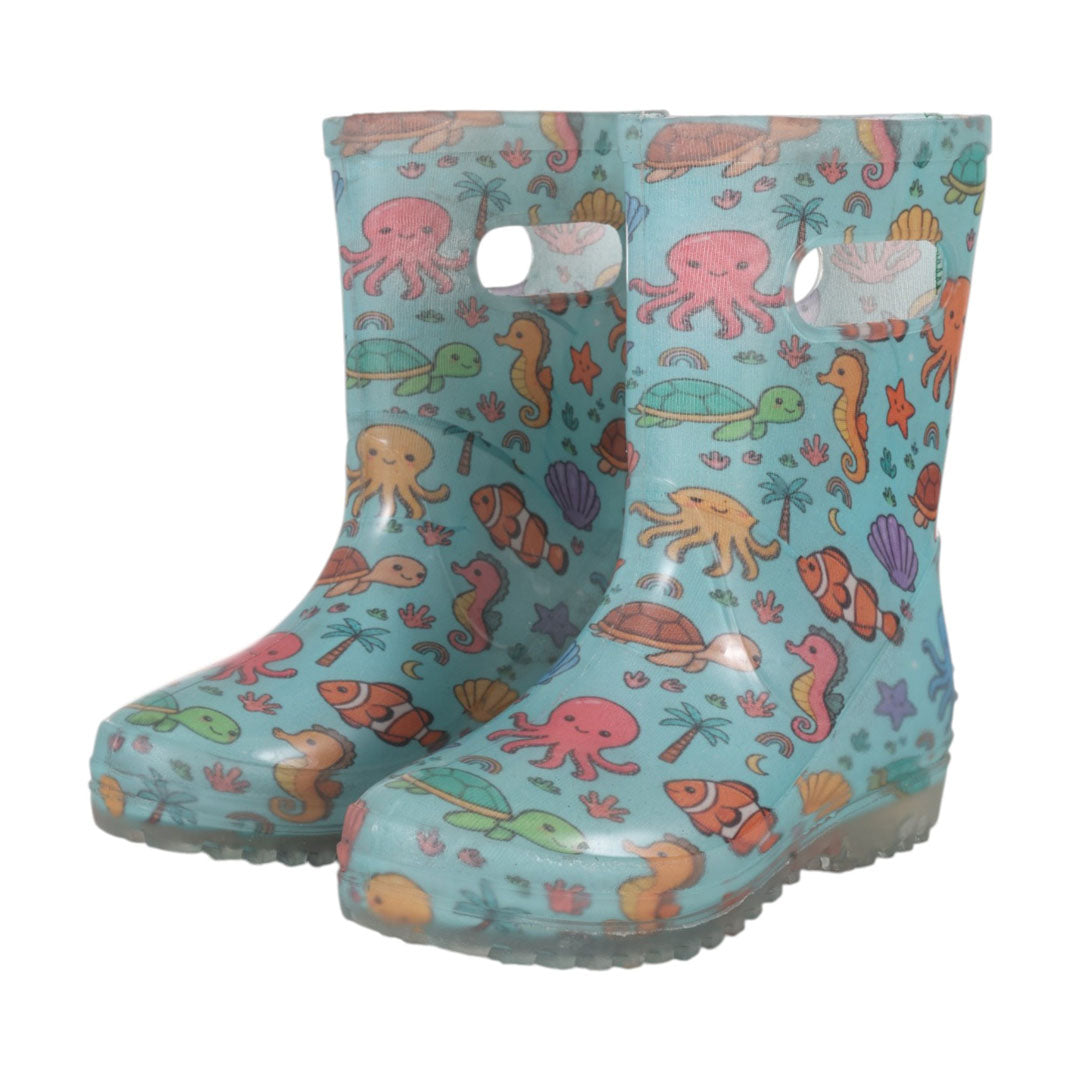 TuffRider PuddleJump Ocean Friends Mucker Boots for Children