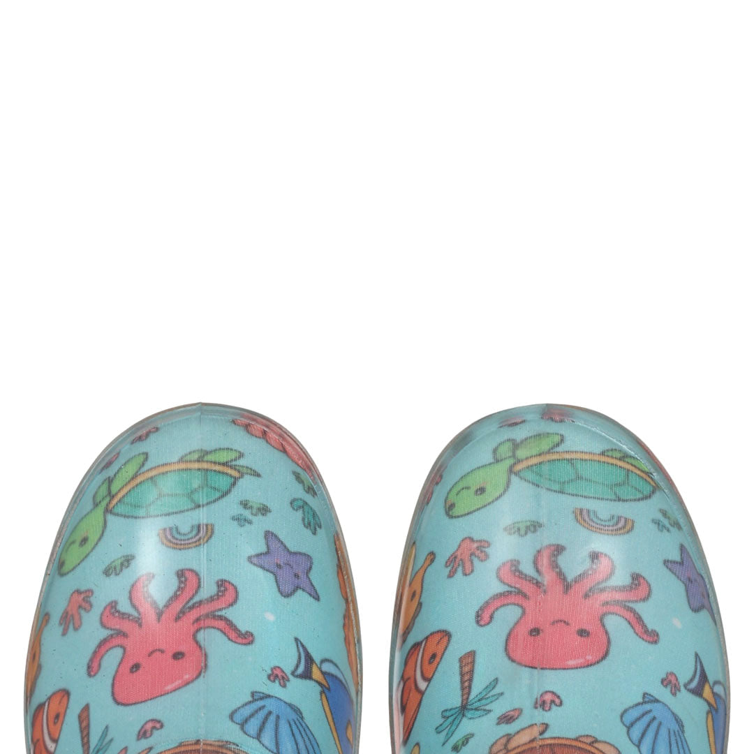 TuffRider PuddleJump Ocean Friends Mucker Boots for Children