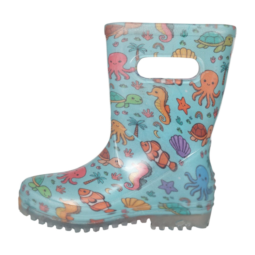 TuffRider PuddleJump Ocean Friends Mucker Boots for Children
