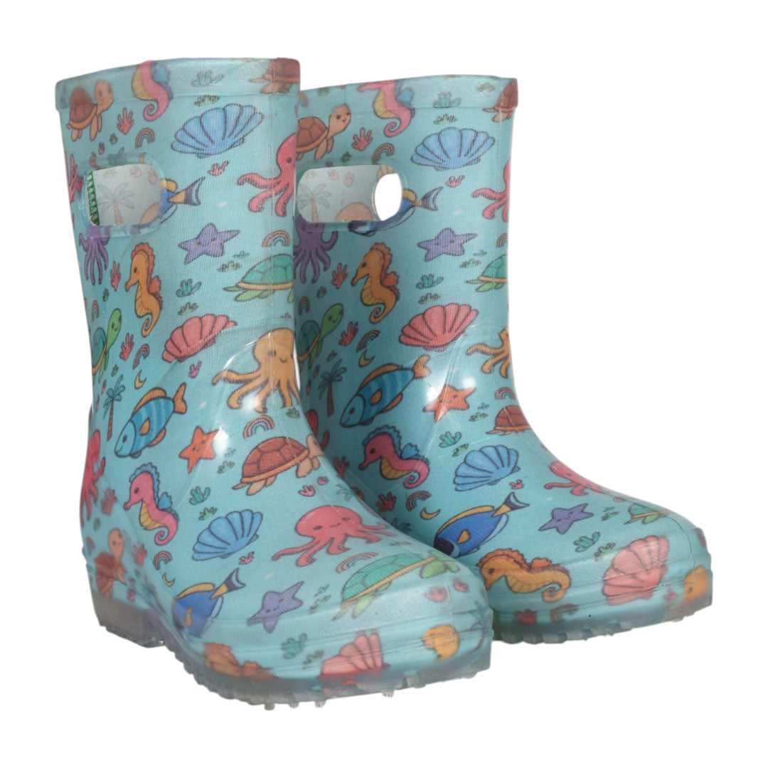 TuffRider PuddleJump Ocean Friends Mucker Boots for Children