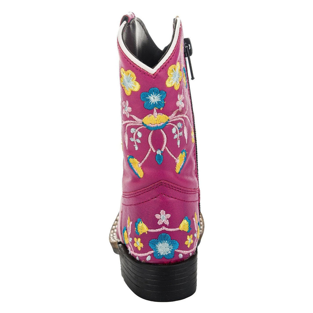 TuffRider Youth Floral Cowgirl Western Boot