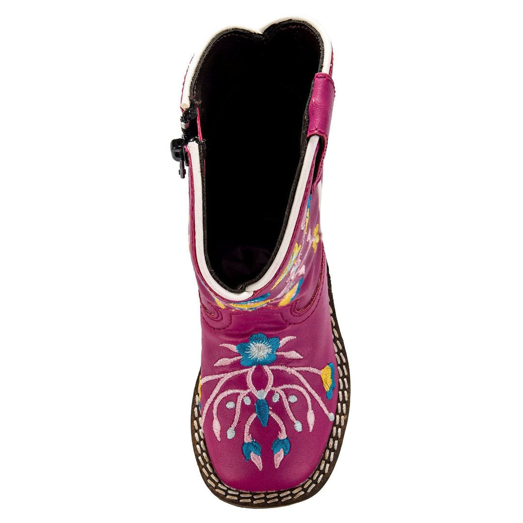 TuffRider Youth Floral Cowgirl Western Boot
