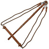 Vegetable Tanned Leather / Conker (Tan Brown) / Cob (Medium Size)