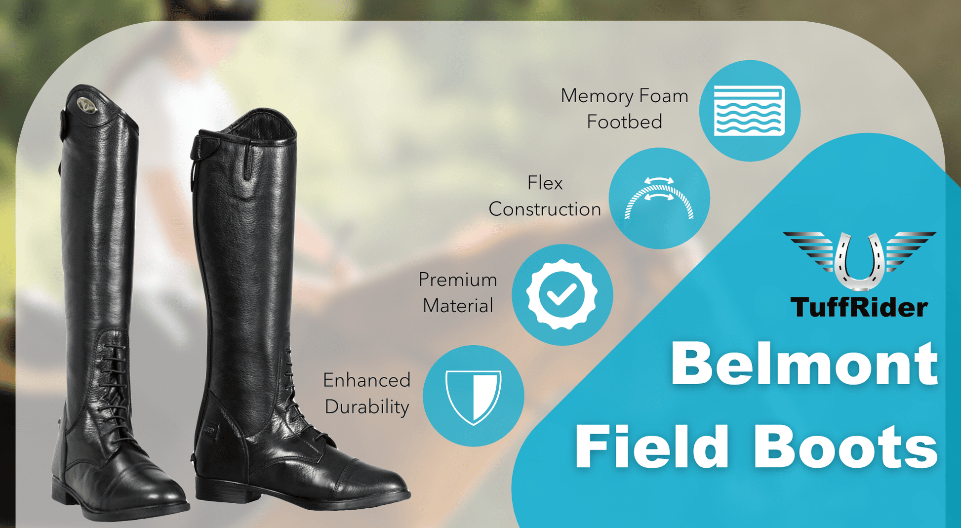 TuffRider Belmont Junior Field Boots