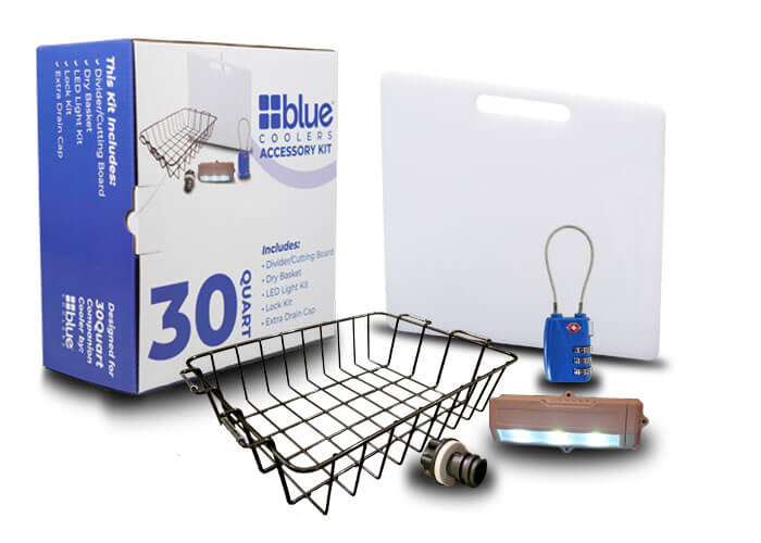 Accessory Kit - Divider/Cutting Board, Basket, Lock, Light, & Plug for ...
