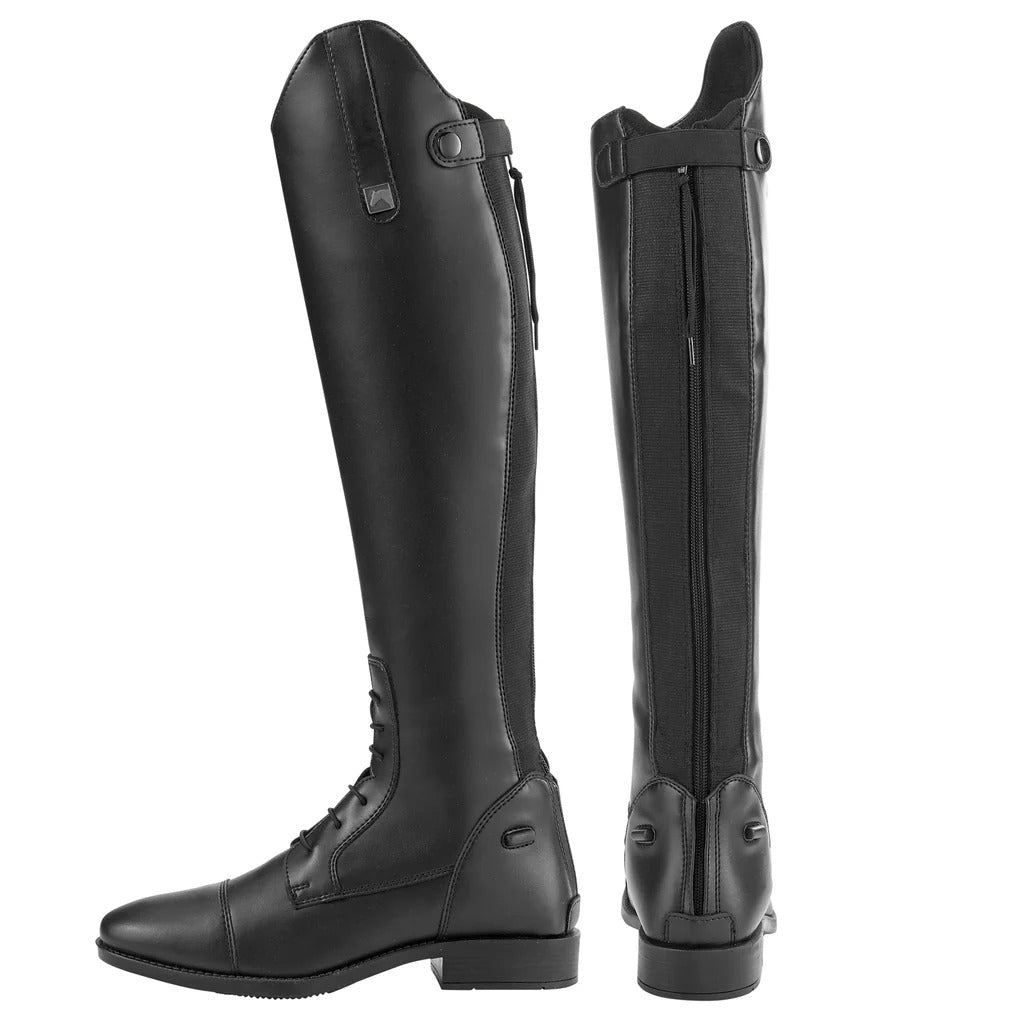 TuffRider Ladies’ Black Synthetic Leather Field Boots