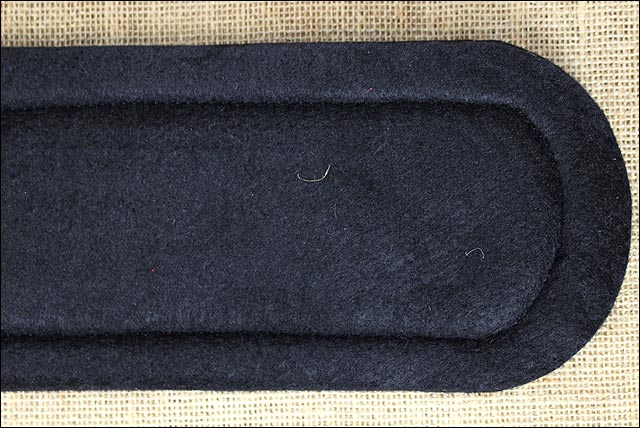 32 In. Weaver Black Felt Lined Straight Horse Cinch Roll Snug Buckle