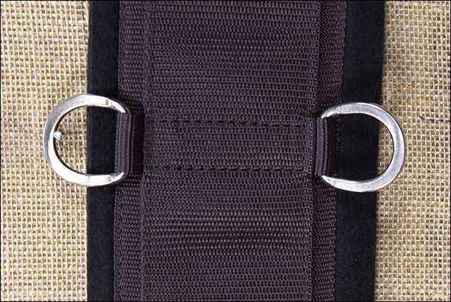 28 In Weaver Felt Lined Straight Smart Horse Girth Roll Snug Buckle