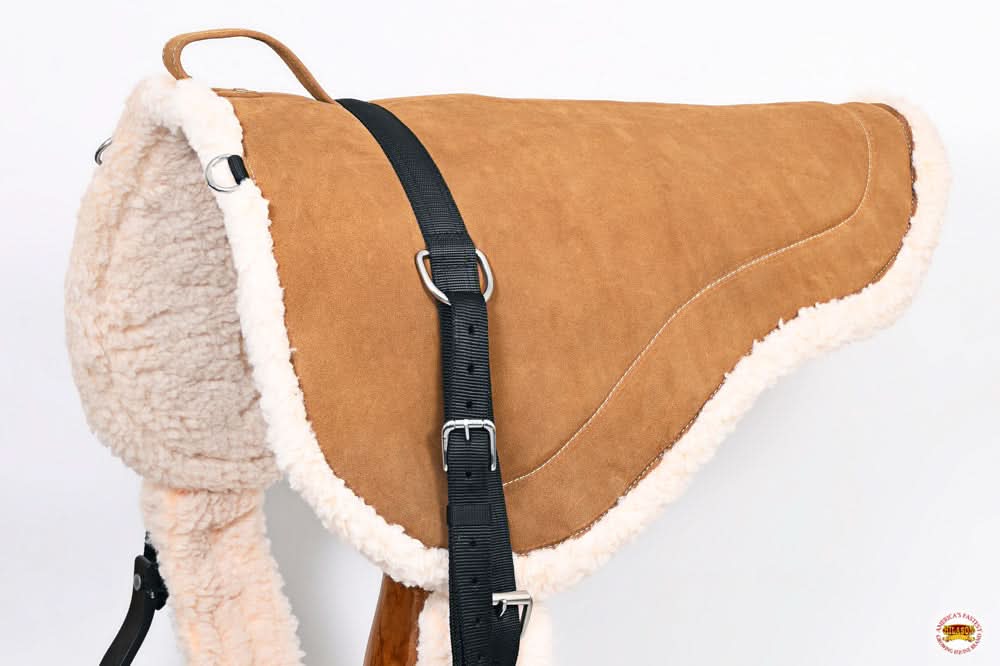 Hilason Western Regular  Size Bareback Pad, Breast Collar & Girth