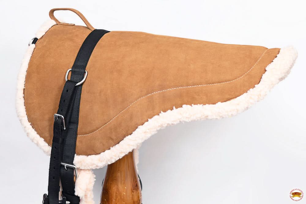 Hilason Western Regular  Size Bareback Pad, Breast Collar & Girth