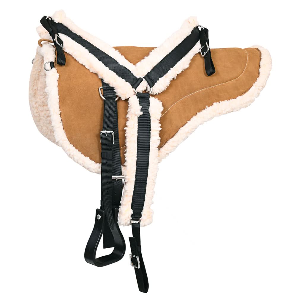 Hilason Western Regular  Size Bareback Pad, Breast Collar & Girth
