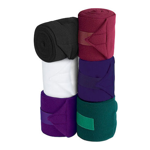 Lettia Soft Fleece Protection & Support Polo Wraps – Set of 4