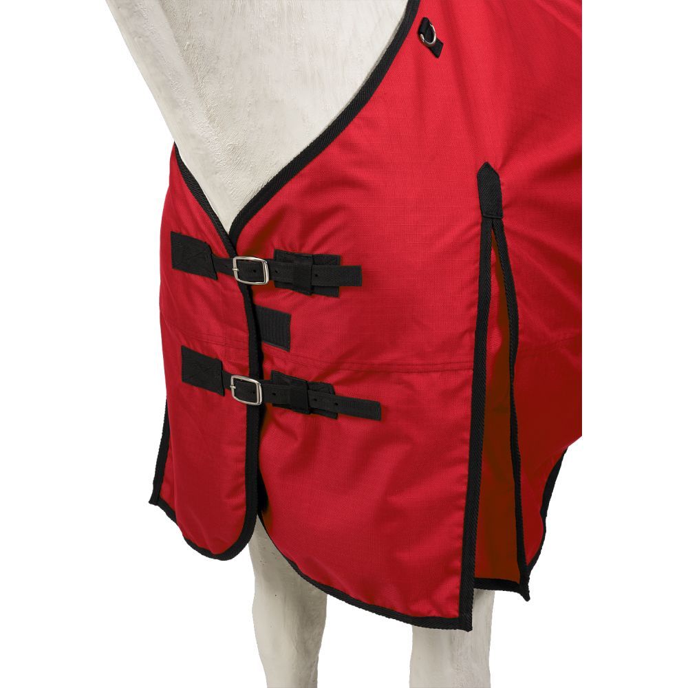 BASICS BY TOUGH1 1200D TURNOUT BLANKET (200 FILL) - RED 84"