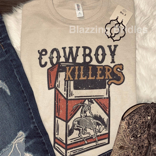 Cowboy Killers (T-Shirt) - Blazzing Bridles