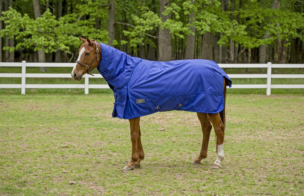 TuffRider 1680 D Super Comfy Winter Ripstop Turnout Blanket Heavy Weight 350 GSM Detachable Neck