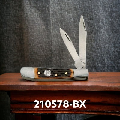 CIRCLE SH KNIFE 2.75" PEANUT, 2 BLD 1 EN