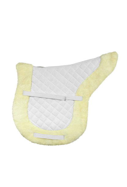 TuffRider Sherpa Fleece Trimmed Shaped Saddle Pad