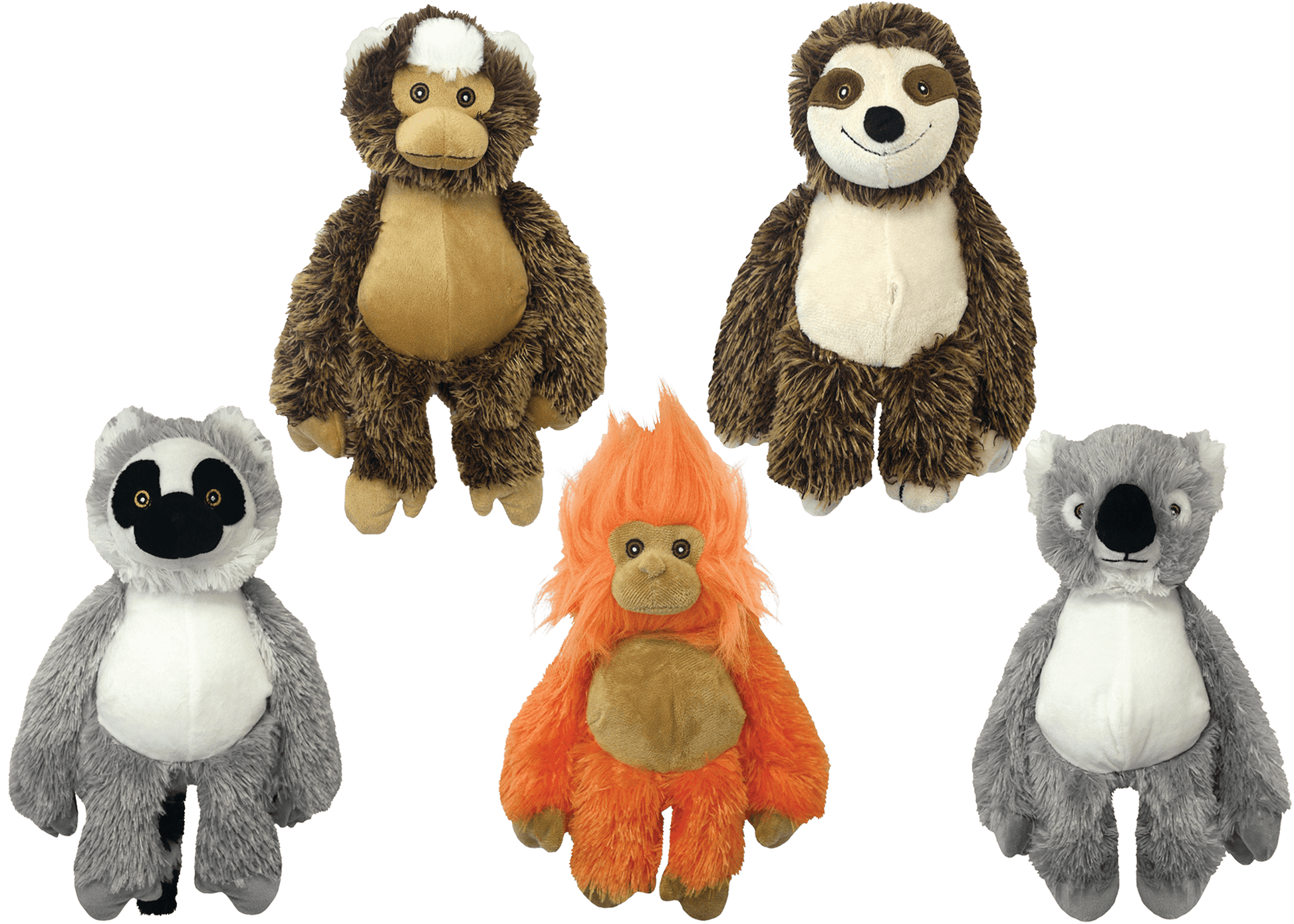 Multipet Bark Buddy Animals - Assorted Animals 10"