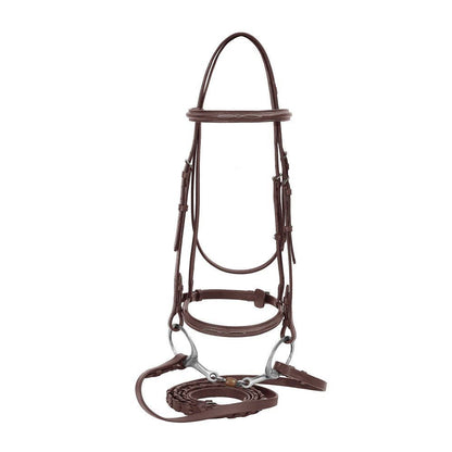 Henri de Rivel Advantage Fancy Raised Snaffle Bridle