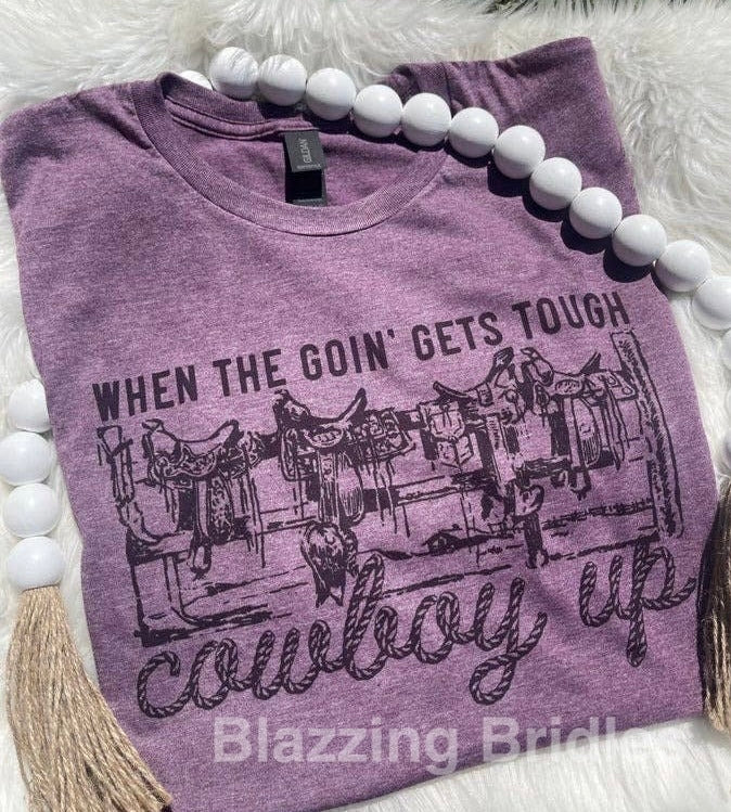 Cowboy Up (T-Shirt) - Blazzing Bridles