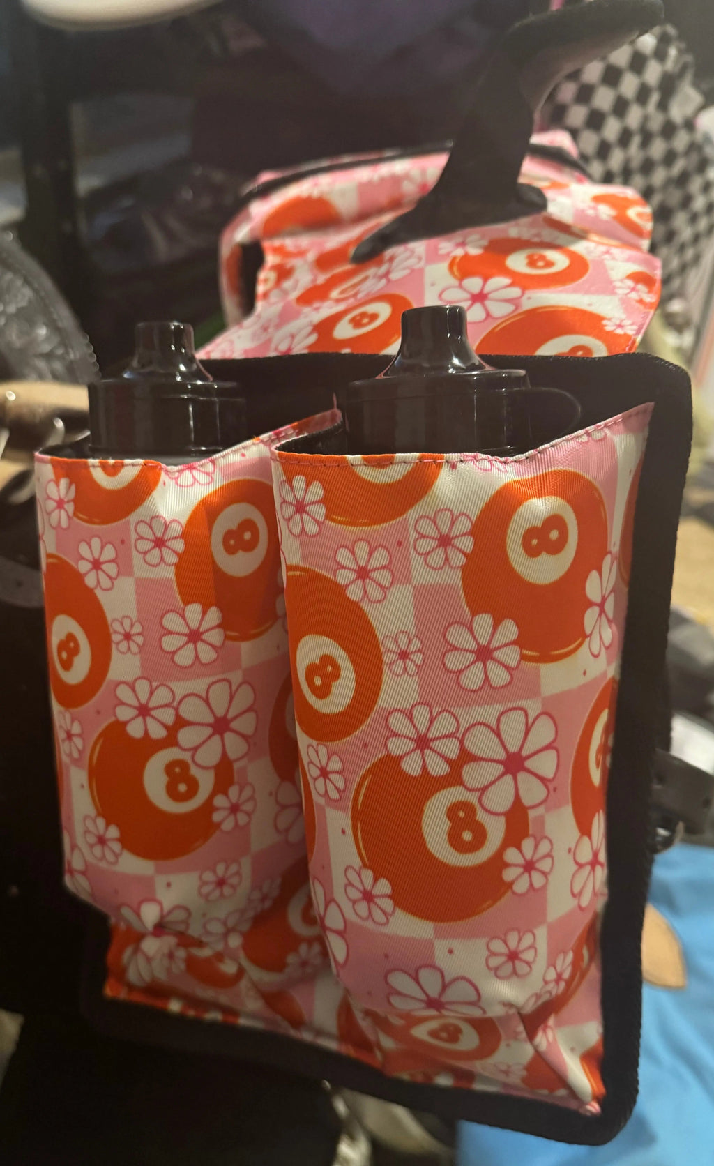 Daisy 8 Saddle Horn Bag And Bottle Holder