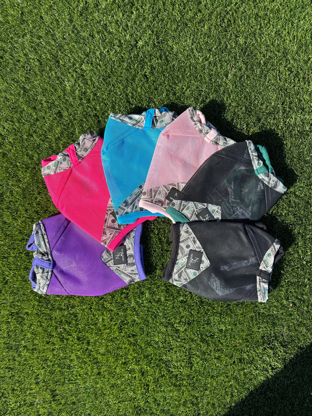 Entry Fees Fly Mask -Green