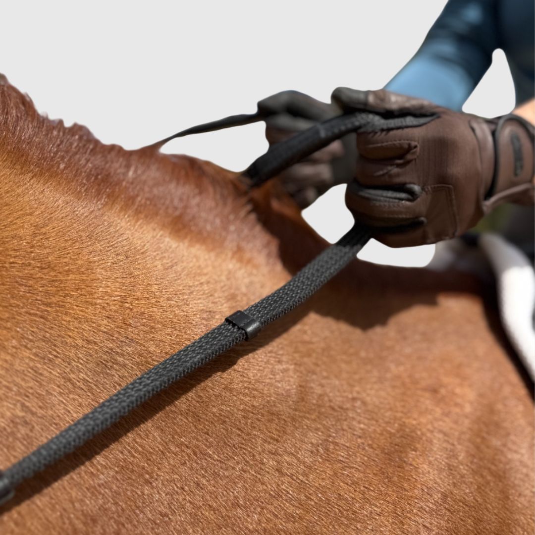 Sure Grip Rubber Reins with 4